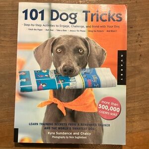 101 Dog Tricks Book: step by step activities to engage, challenge and bond